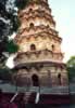 Tiger Hill Tower. Built over 1000 years ago. In the beginning it was built of wood (56,573 bytes)